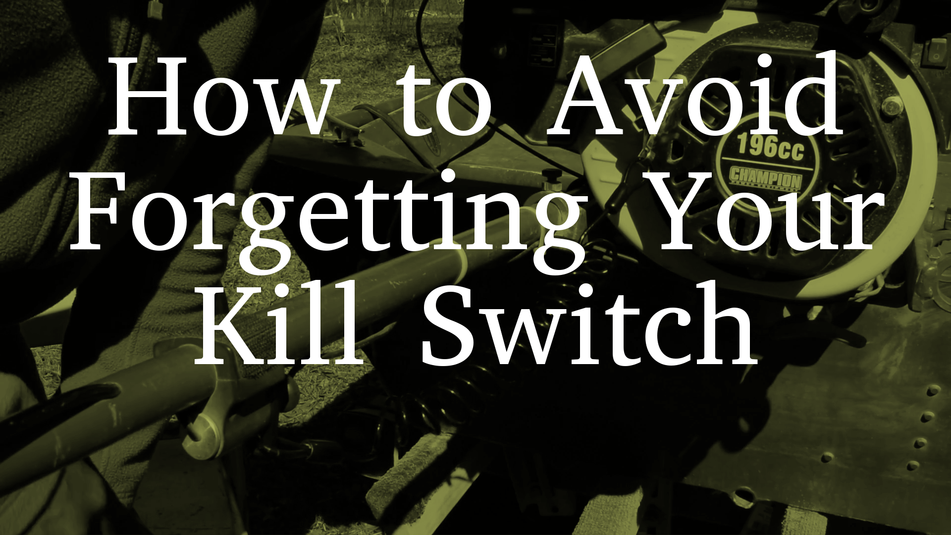 Longtail Lesson: How to Avoid Forgetting Your Kill Switch