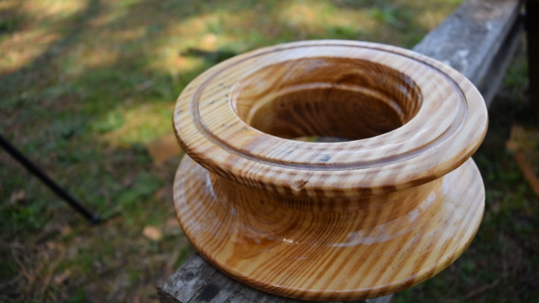 Wooden Cuban Yoyo Fishing Reel